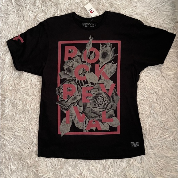 Men’s Rock Revival 🌹 Tee. XL - Picture 5 of 9